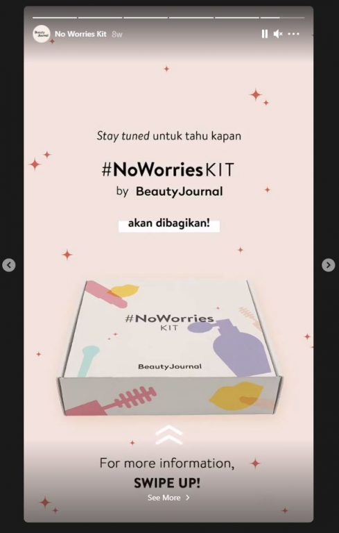 No Worries Kit Beauty Journal