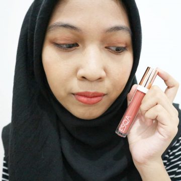 Matte Lip Liquid Esqa Cosmetics Shade Peachy Pop